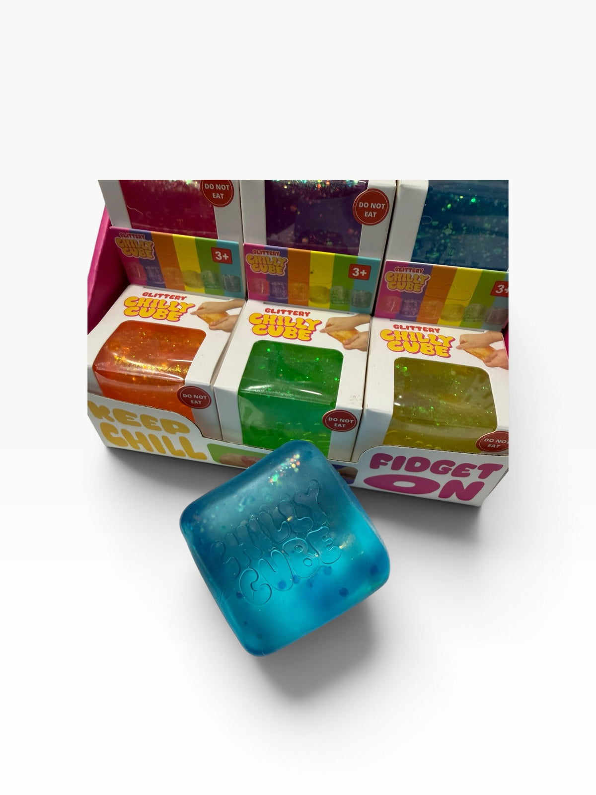 Glittery Chilly Cube