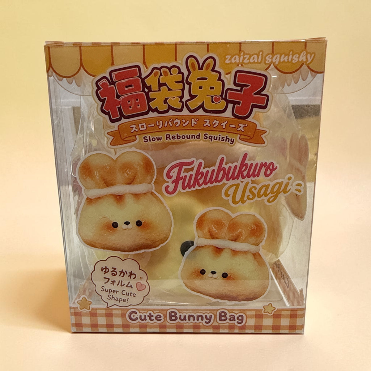 Zaizai Cute Bunny Bag PU Slow Rebound Squishy