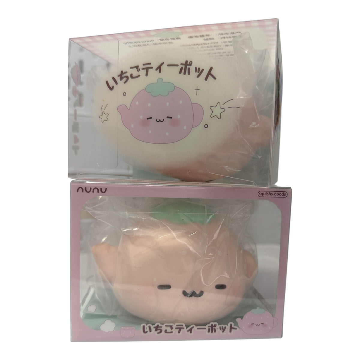 Nunu Squishy Strawberry Teacup