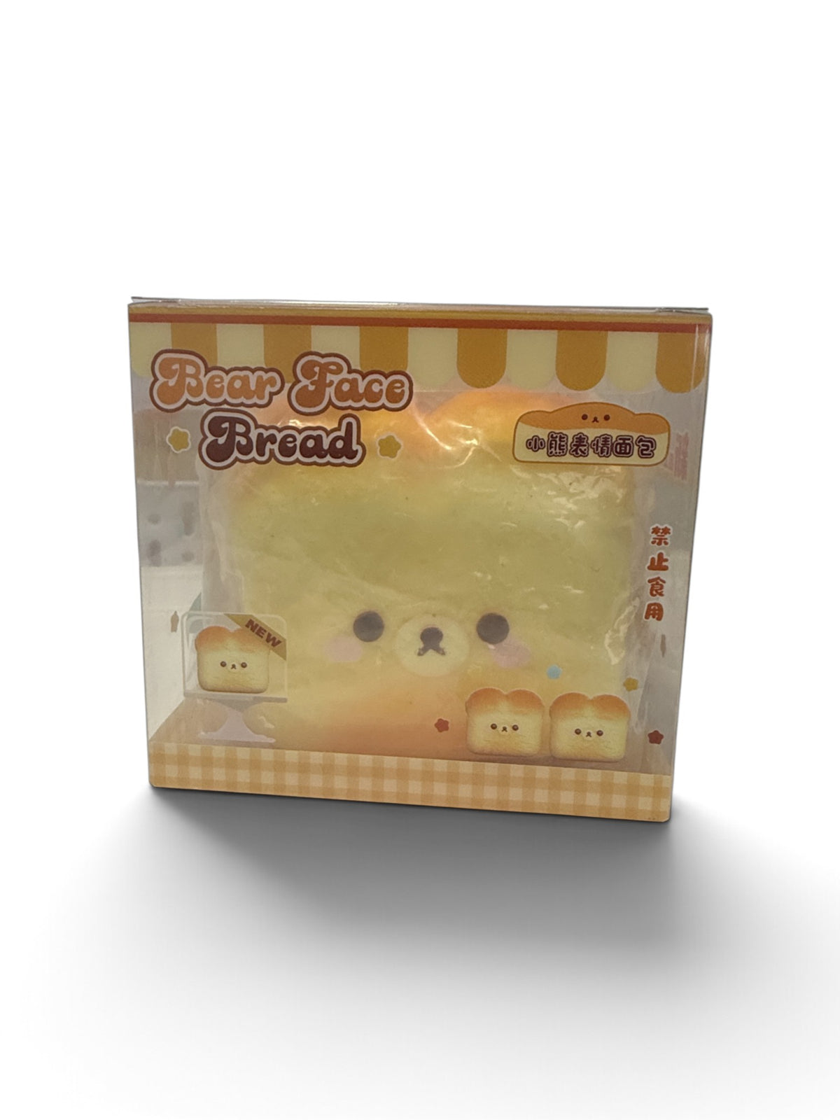 Moochi Squishy Bear Face Bread