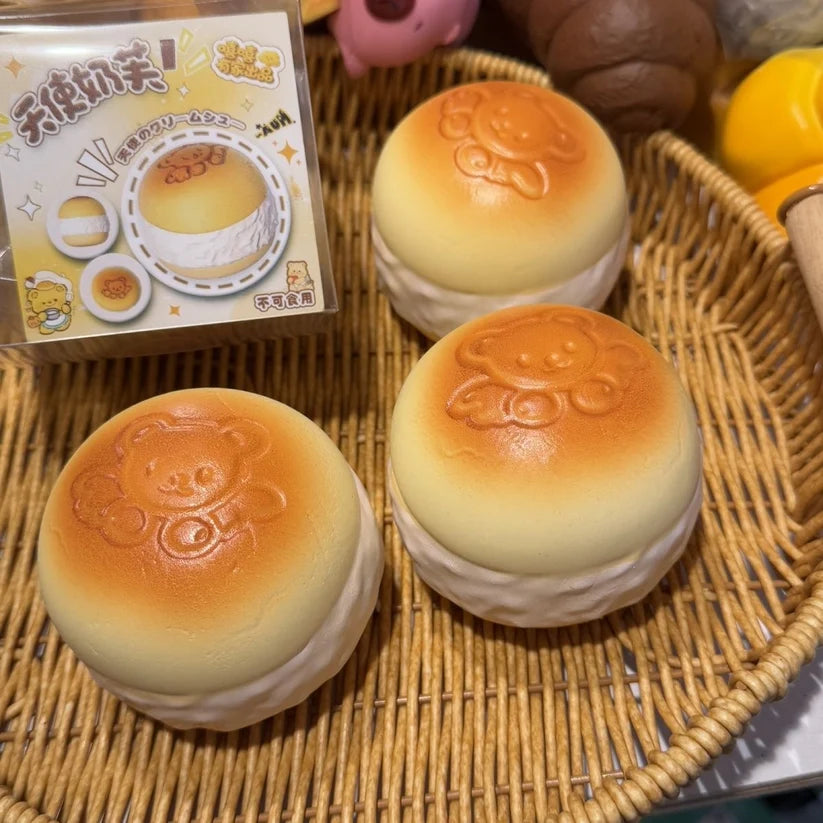 Slow Rise Bear Bun Squishy