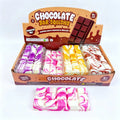 16x7cm Chocolate Bar PU Squishy