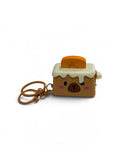 Kawaii Toaster Pop-Up Keychain 6x4.5cm