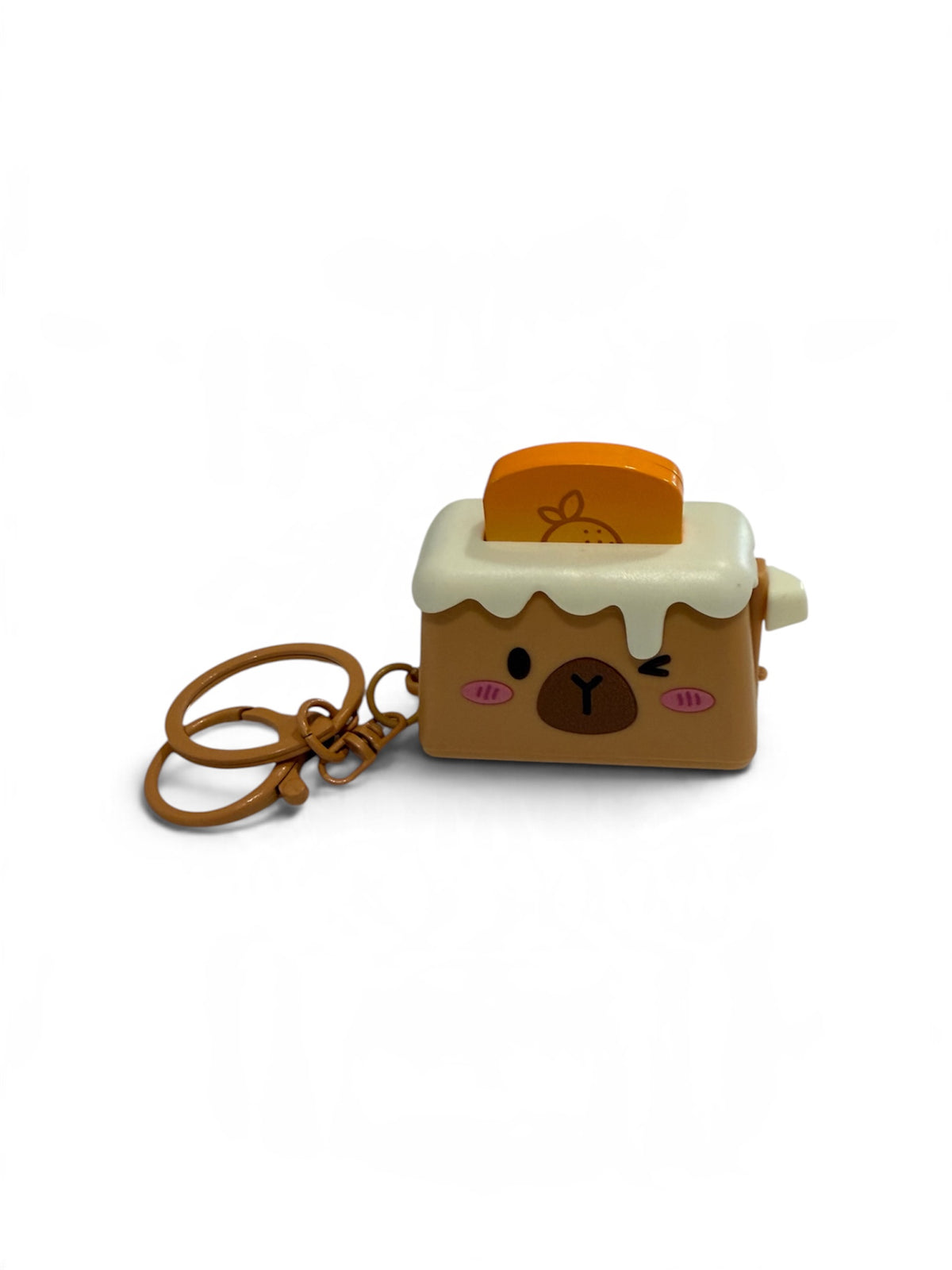 Kawaii Toaster Pop-Up Keychain 6x4.5cm