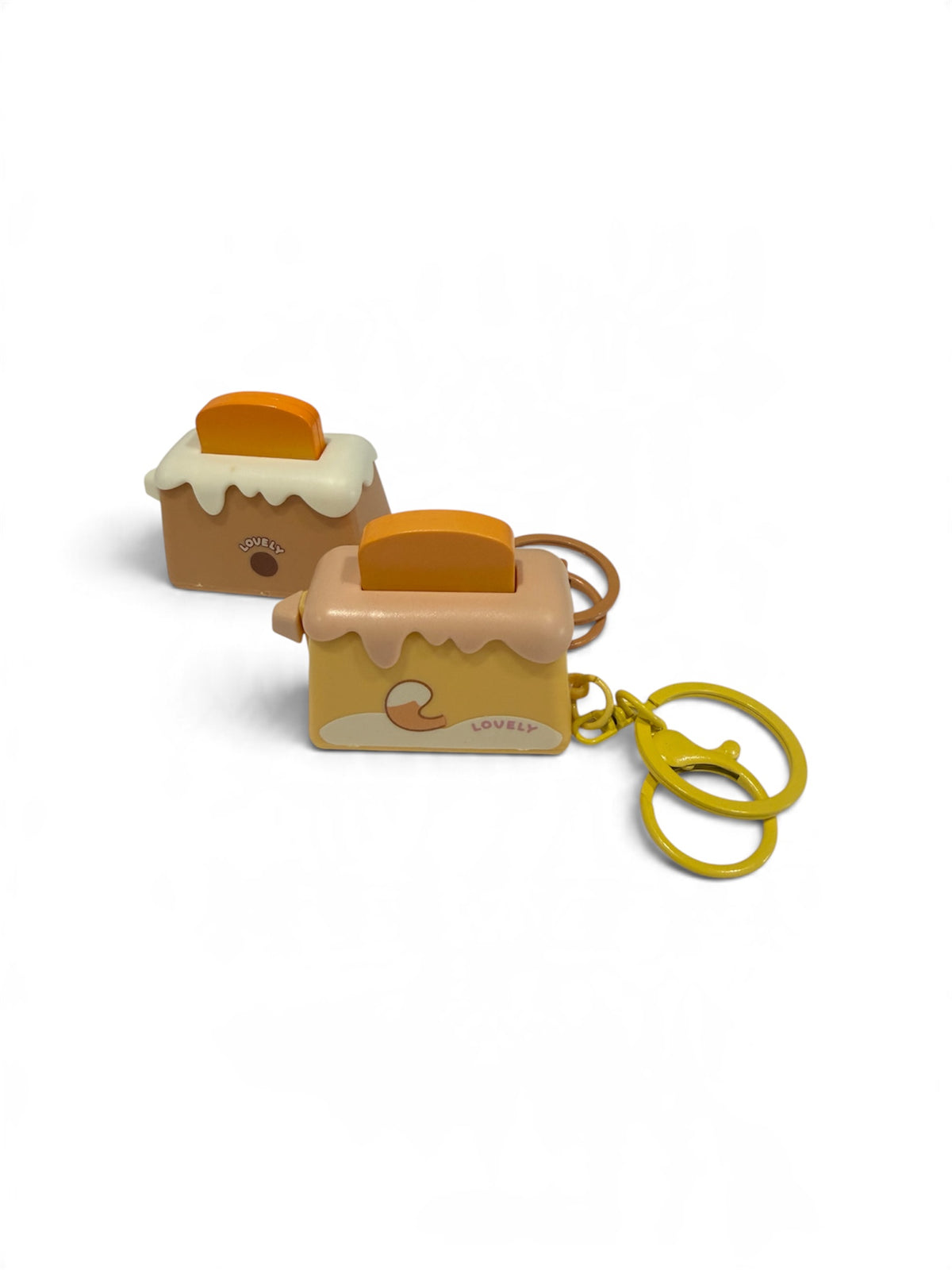 Kawaii Toaster Pop-Up Keychain 6x4.5cm