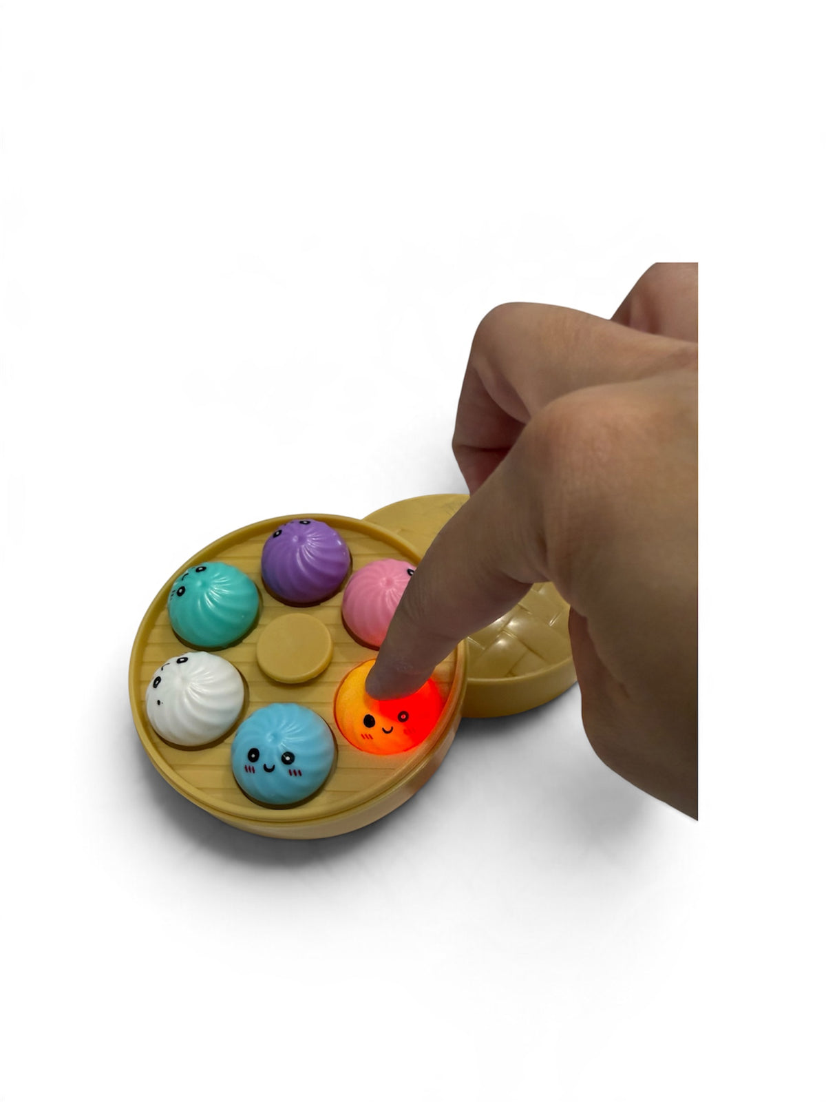 6 Dumpling Spinner Glow Up Keychain